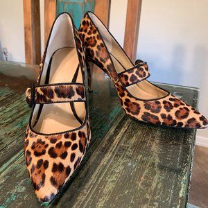 Ann Taylor Womens Dyed Calf Hair Heels
